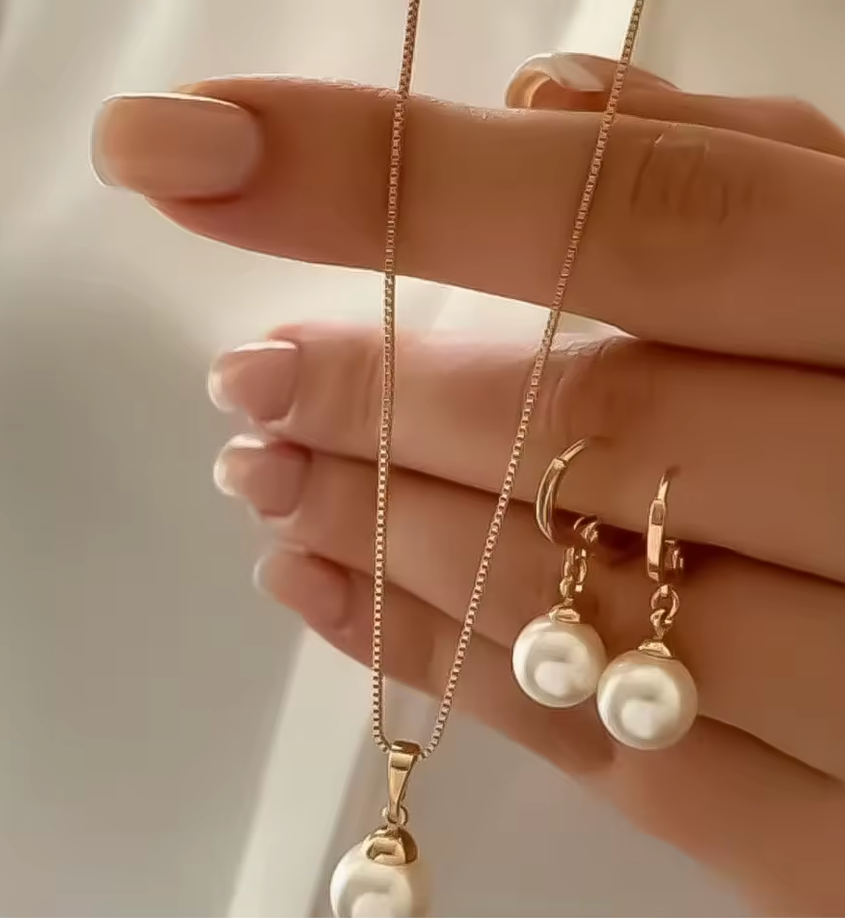Fashion Pearl Jewelry Set for Women