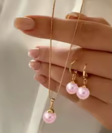 Fashion Pearl Jewelry Set for Women